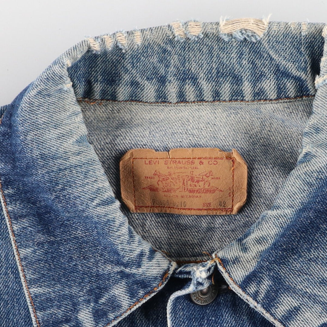 90'S Levi's 70506-0216 denim jacket, denim jacket, made in Canada, men's size M, vintage /eaa474571