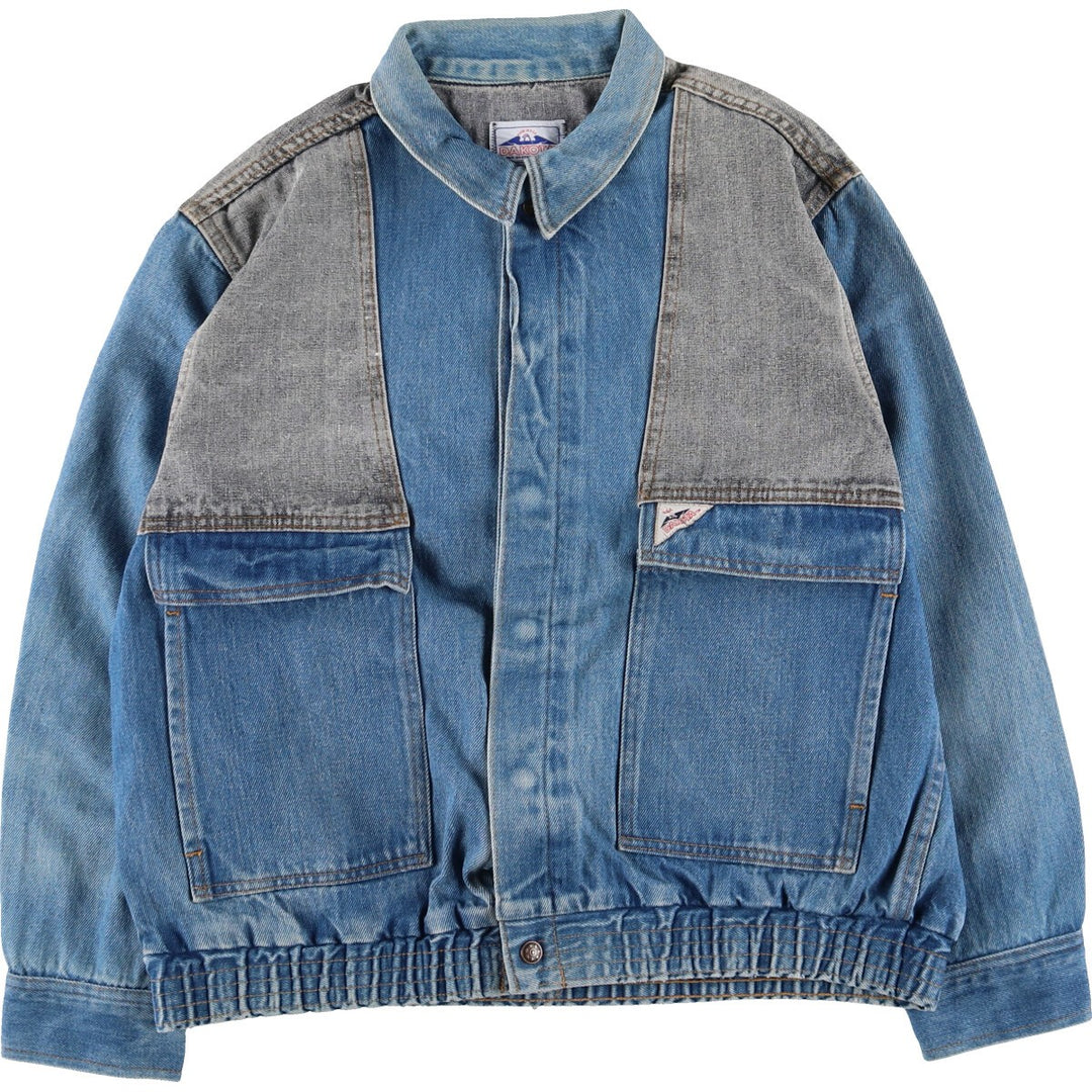 DAKOTA Two-tone denim blouson Men's size L /eaa474576