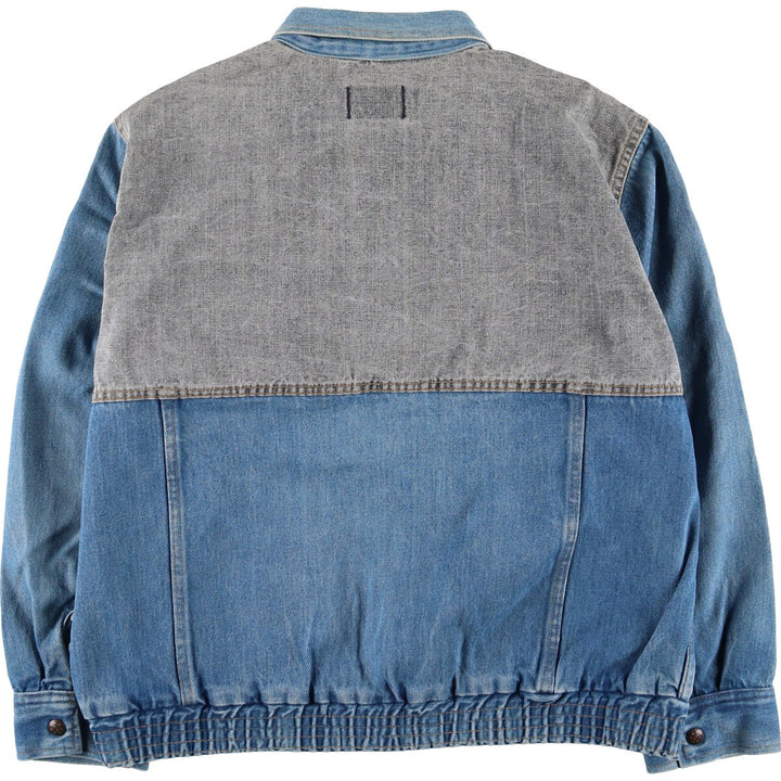 DAKOTA Two-tone denim blouson Men's size L /eaa474576