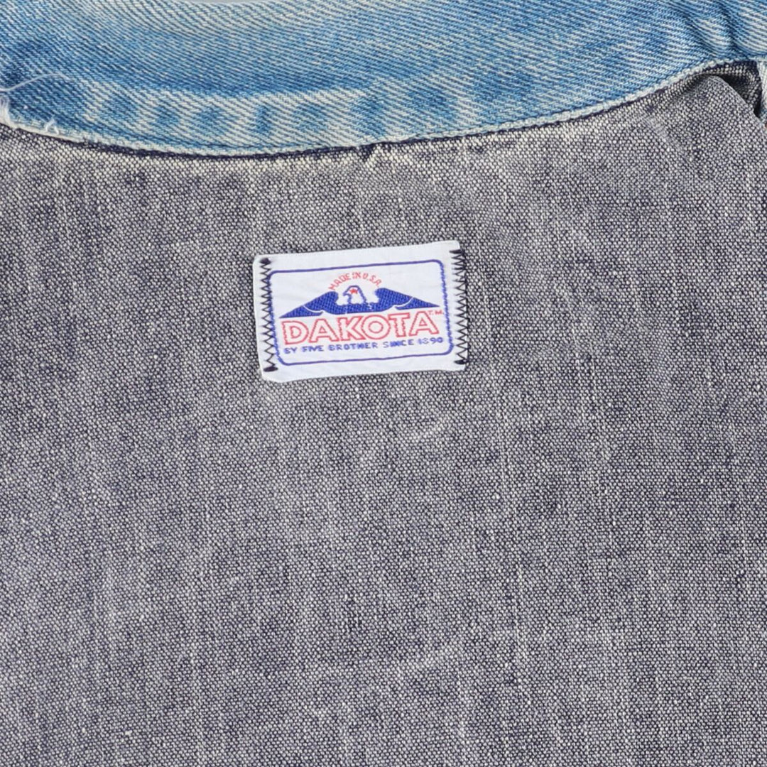 DAKOTA Two-tone denim blouson Men's size L /eaa474576