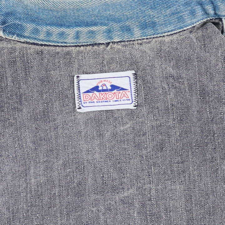 DAKOTA Two-tone denim blouson Men's size L /eaa474576