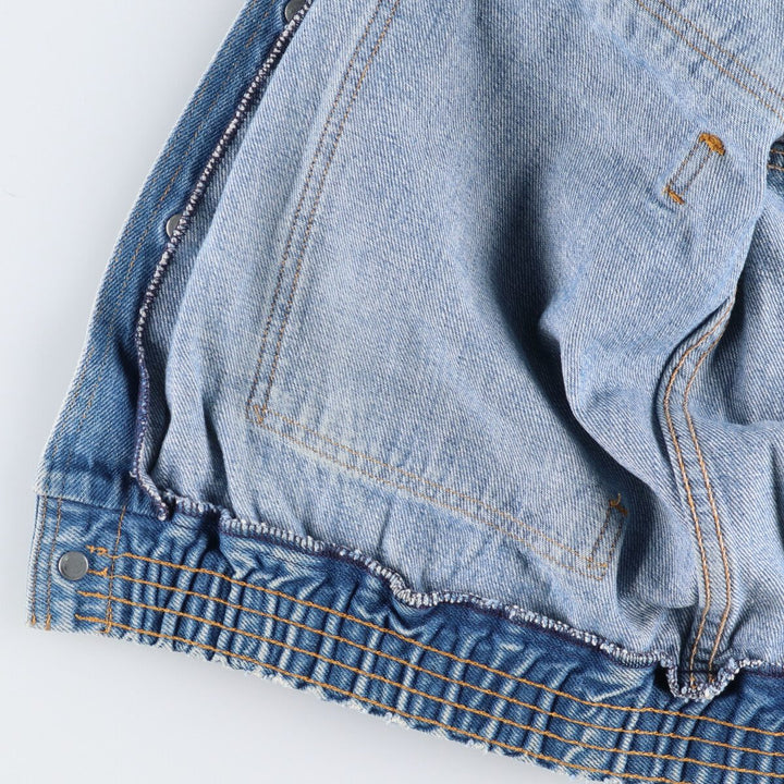 DAKOTA Two-tone denim blouson Men's size L /eaa474576