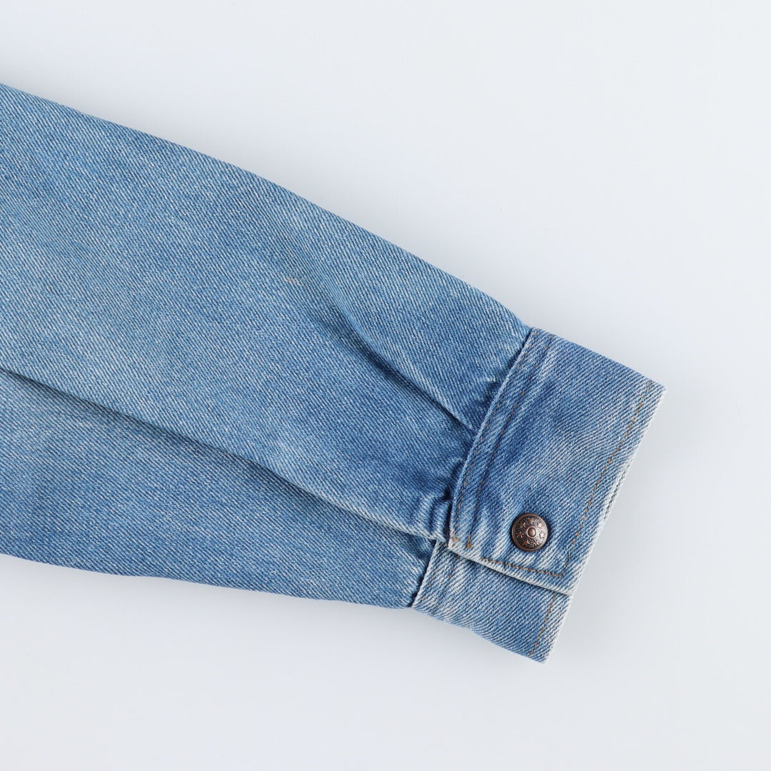 DAKOTA Two-tone denim blouson Men's size L /eaa474576