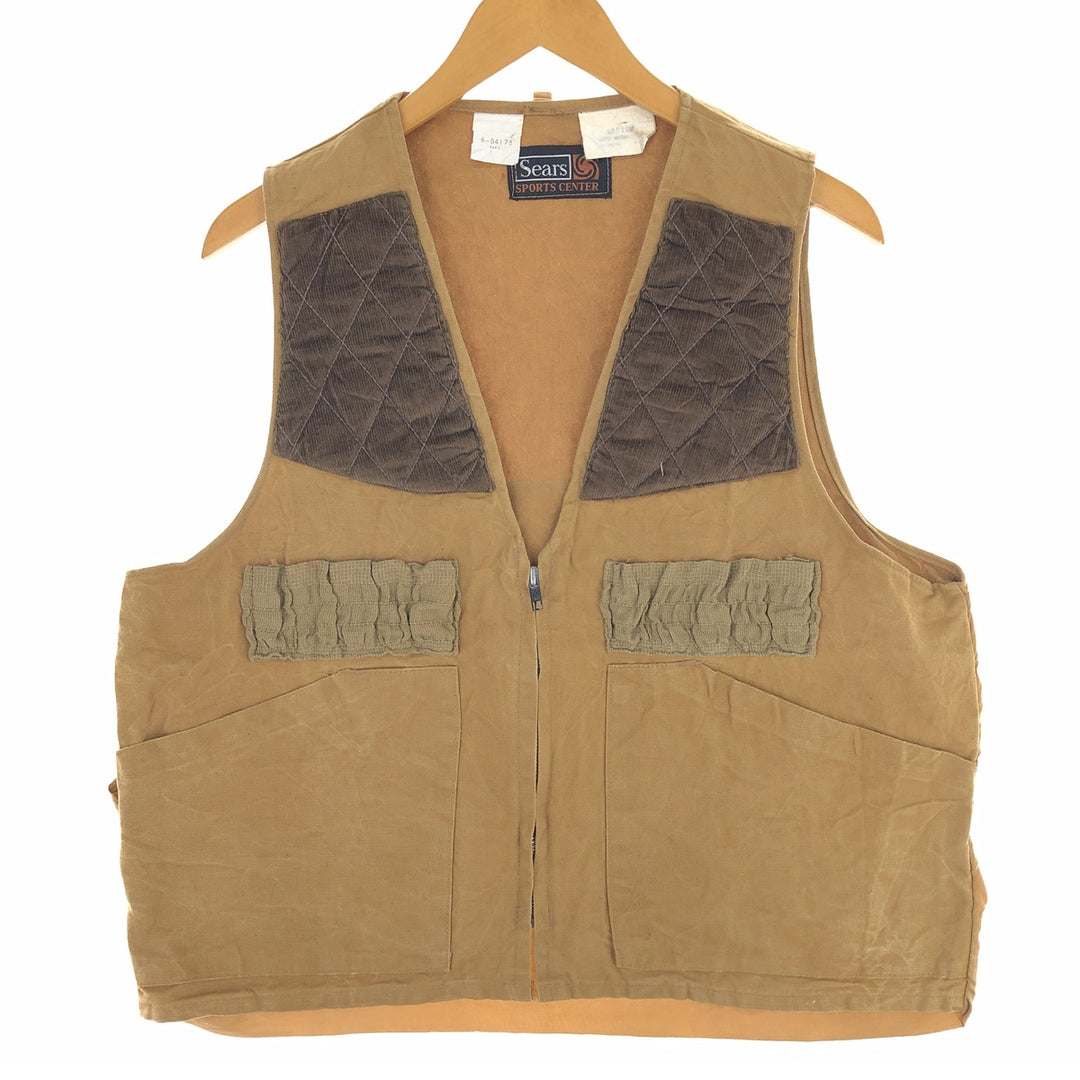 70's Sears SPORTS CENTER Duck Hunting Vest Men's M Size Vintage /eaa474592