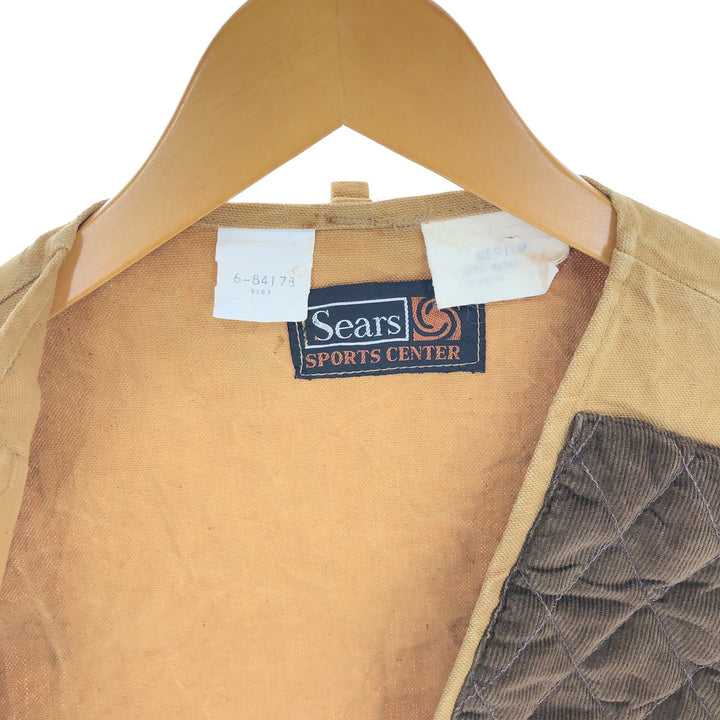 70's Sears SPORTS CENTER Duck Hunting Vest Men's M Size Vintage /eaa474592