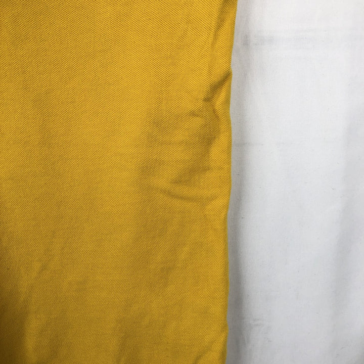 Ralph Lauren POLO by Ralph Lauren CUSTOM FIT Flag Pattern Big Pony Short-Sleeve Polo Shirt (Men's XXL equivalent) cotton yellow type Vintage Second Hand