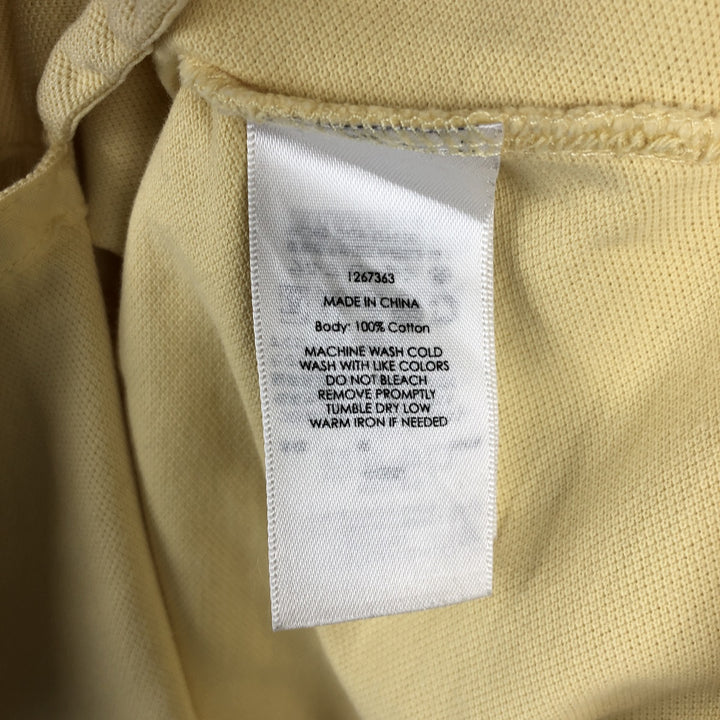 Ralph Lauren POLO by Ralph Lauren Big Pony Short Sleeve Polo Shirt Men's XL cotton yellow type Vintage Second Hand