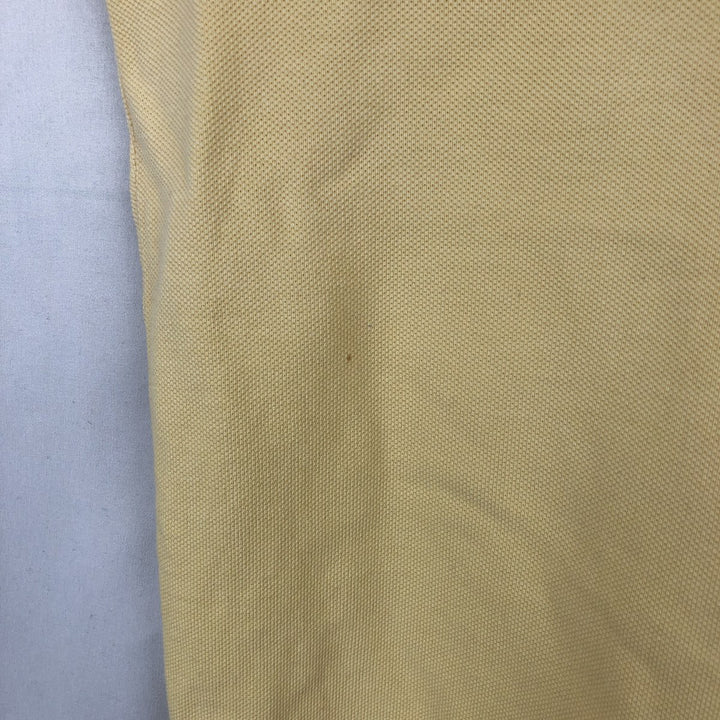Ralph Lauren POLO by Ralph Lauren Big Pony Short Sleeve Polo Shirt Men's XL cotton yellow type Vintage Second Hand