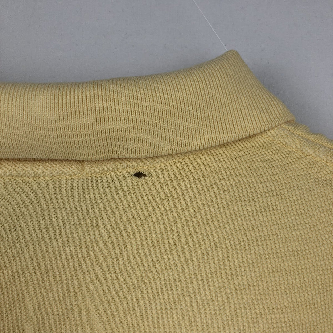 Ralph Lauren POLO by Ralph Lauren Big Pony Short Sleeve Polo Shirt Men's XL cotton yellow type Vintage Second Hand
