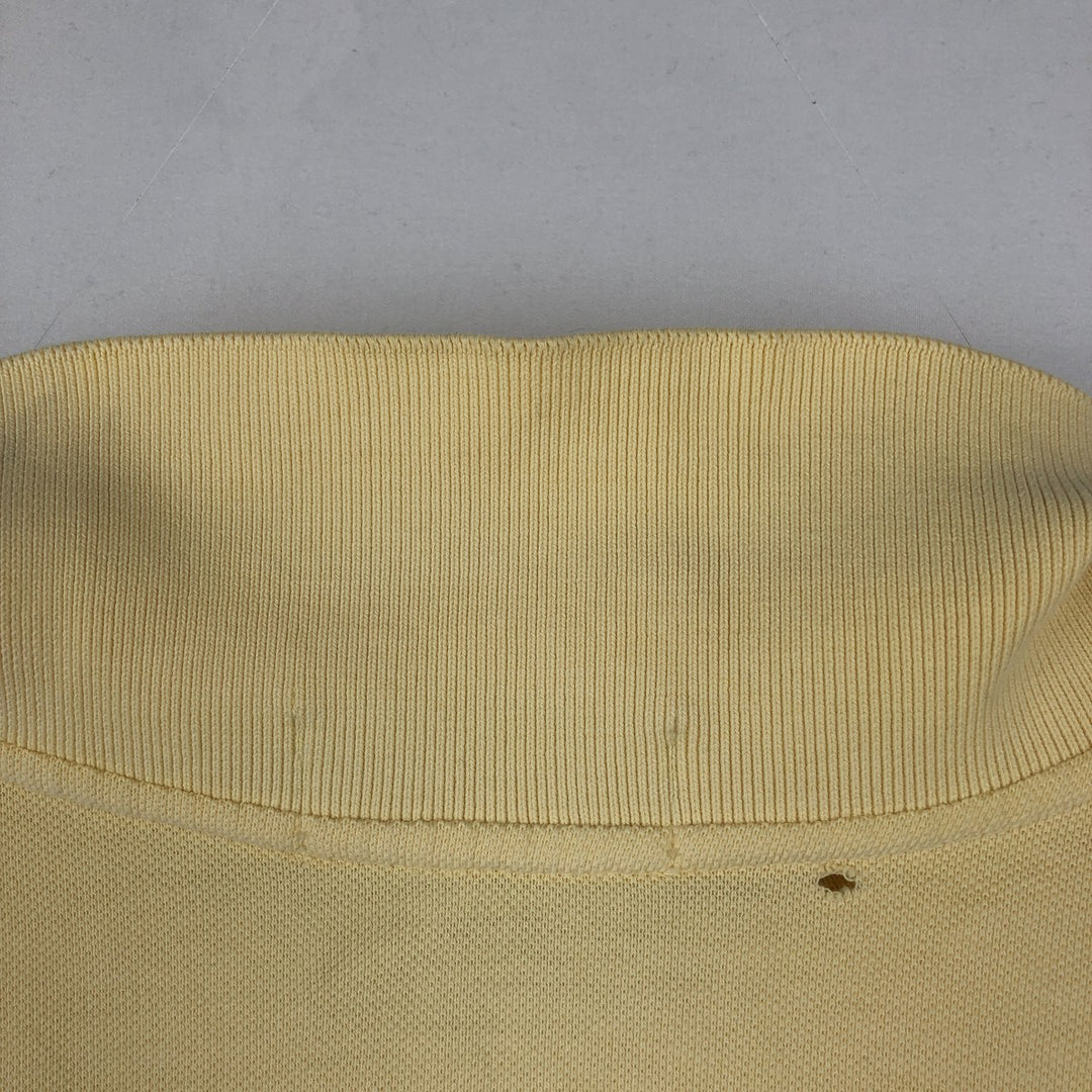 Ralph Lauren POLO by Ralph Lauren Big Pony Short Sleeve Polo Shirt Men's XL cotton yellow type Vintage Second Hand