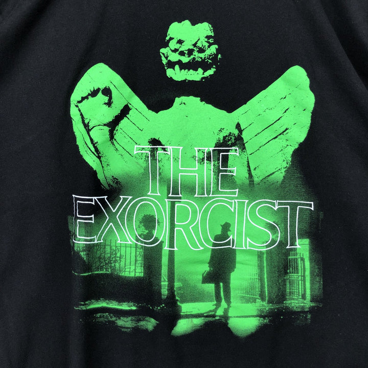 THE EXORCIST Movie T-Shirt, Made in Mexico, Men's XL (approx.) cotton black type Vintage Second Hand