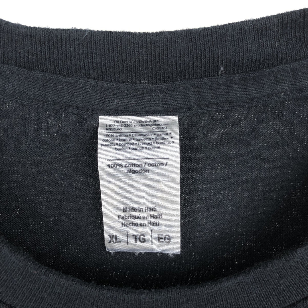 STRANGER THINGS Stranger Things Movie T-shirt Men's XL size cotton black type Vintage Second Hand