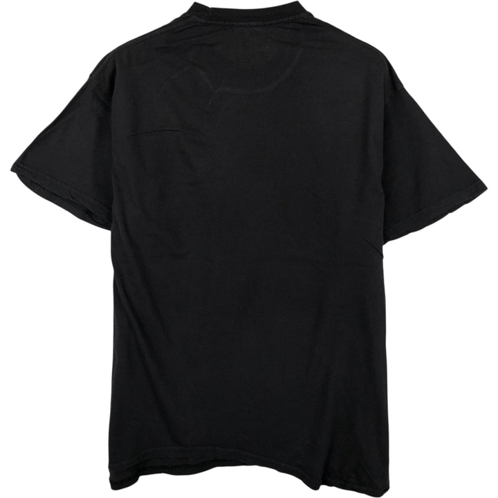 STRANGER THINGS Stranger Things Movie T-shirt Men's L size cotton black type Vintage Second Hand