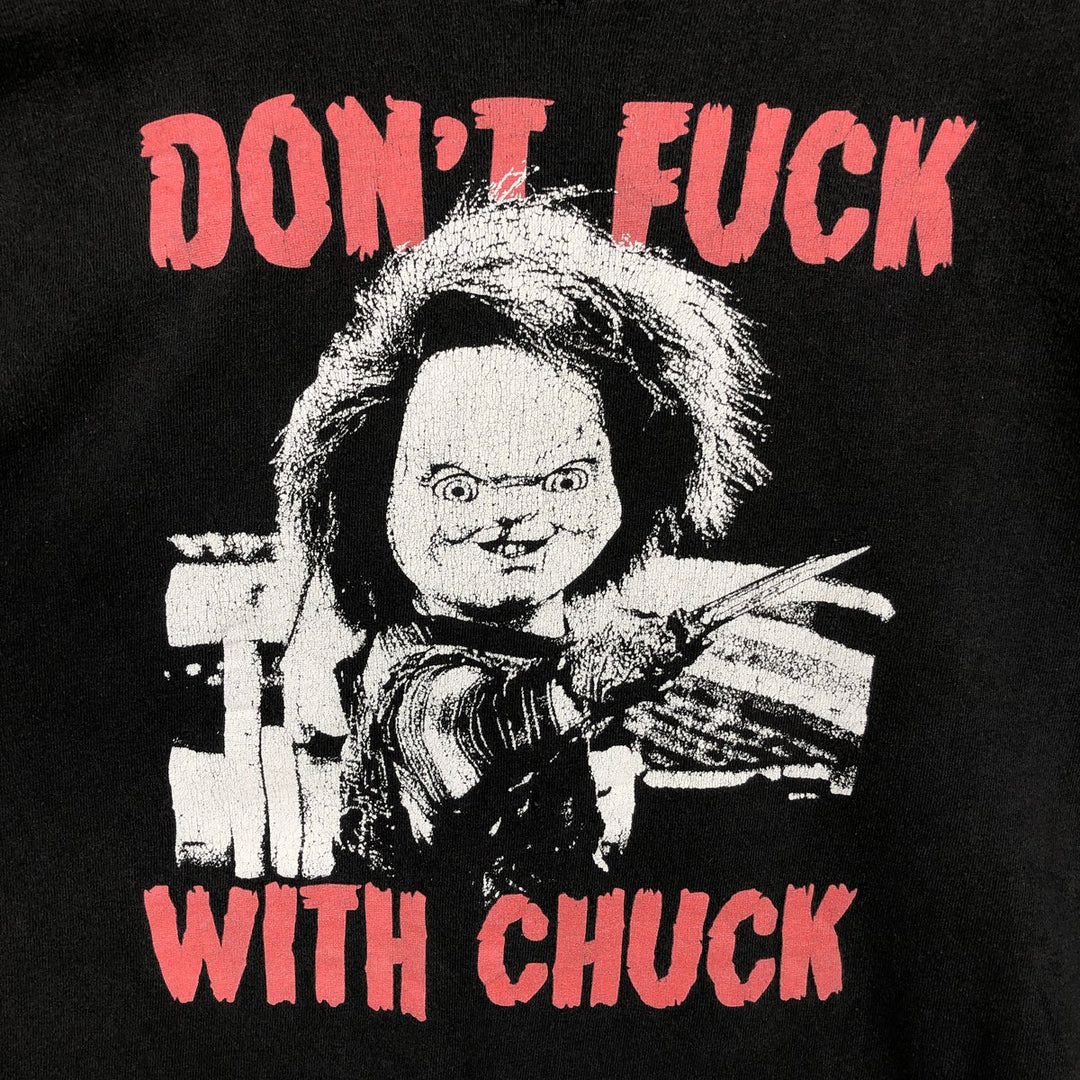 Ripple Junction CHILD'S PLAY CHUCKY Movie T-Shirt (Men's XL equivalent) cotton black type Vintage Second Hand