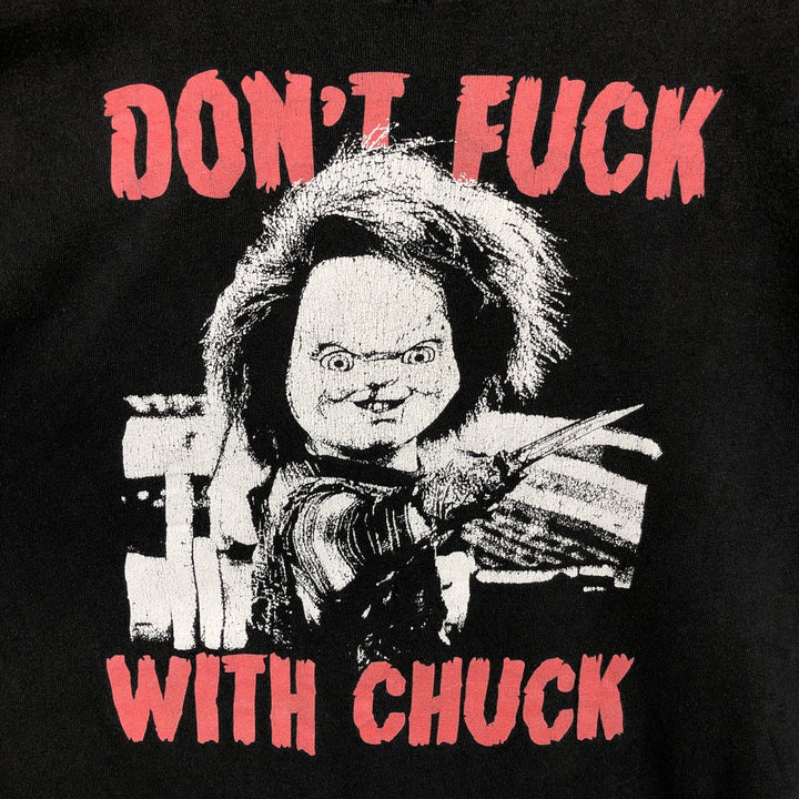 Ripple Junction CHILD'S PLAY CHUCKY Movie T-Shirt (Men's XL equivalent) cotton black type Vintage Second Hand