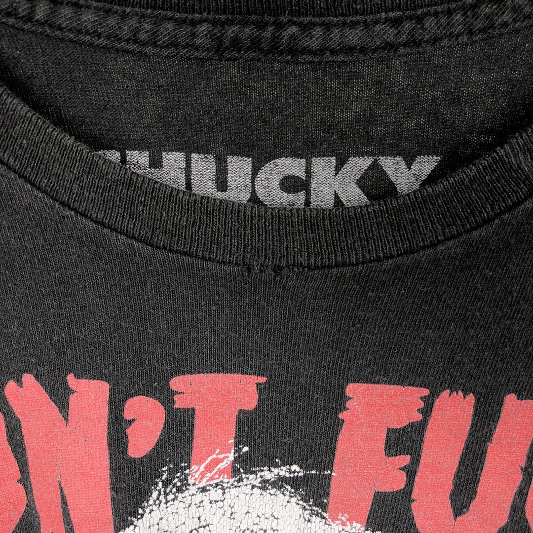 Ripple Junction CHILD'S PLAY CHUCKY Movie T-Shirt (Men's XL equivalent) cotton black type Vintage Second Hand