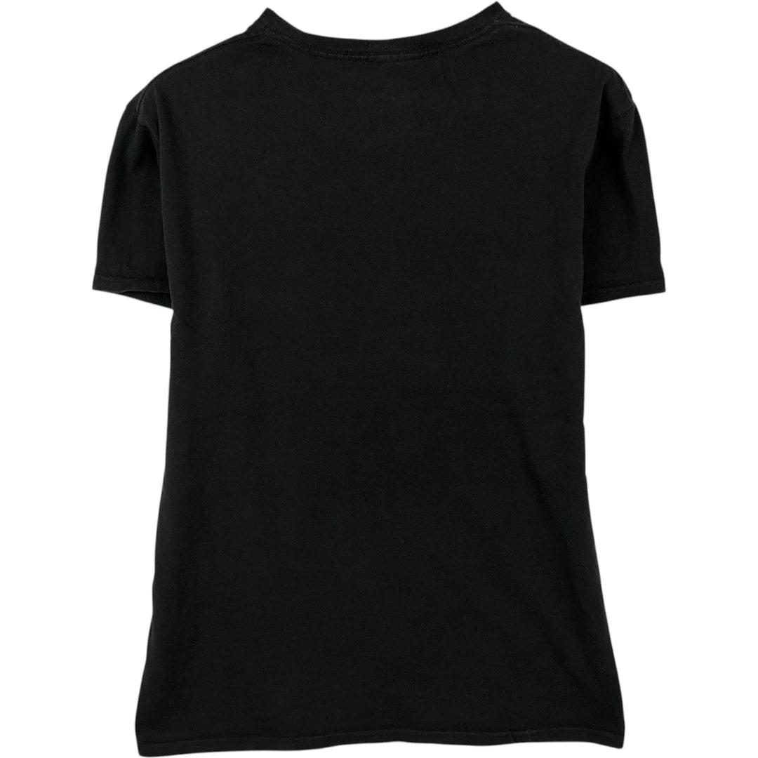 WARP STAR Kirby Anime Character Print T-Shirt (Men's Size M) cotton black type Vintage Second Hand