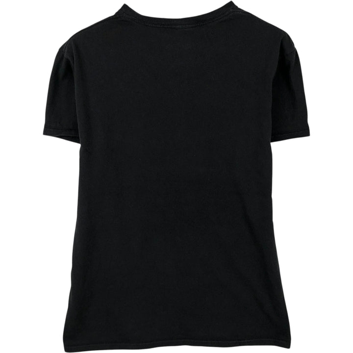 WARP STAR Kirby Anime Character Print T-Shirt (Men's Size M) cotton black type Vintage Second Hand