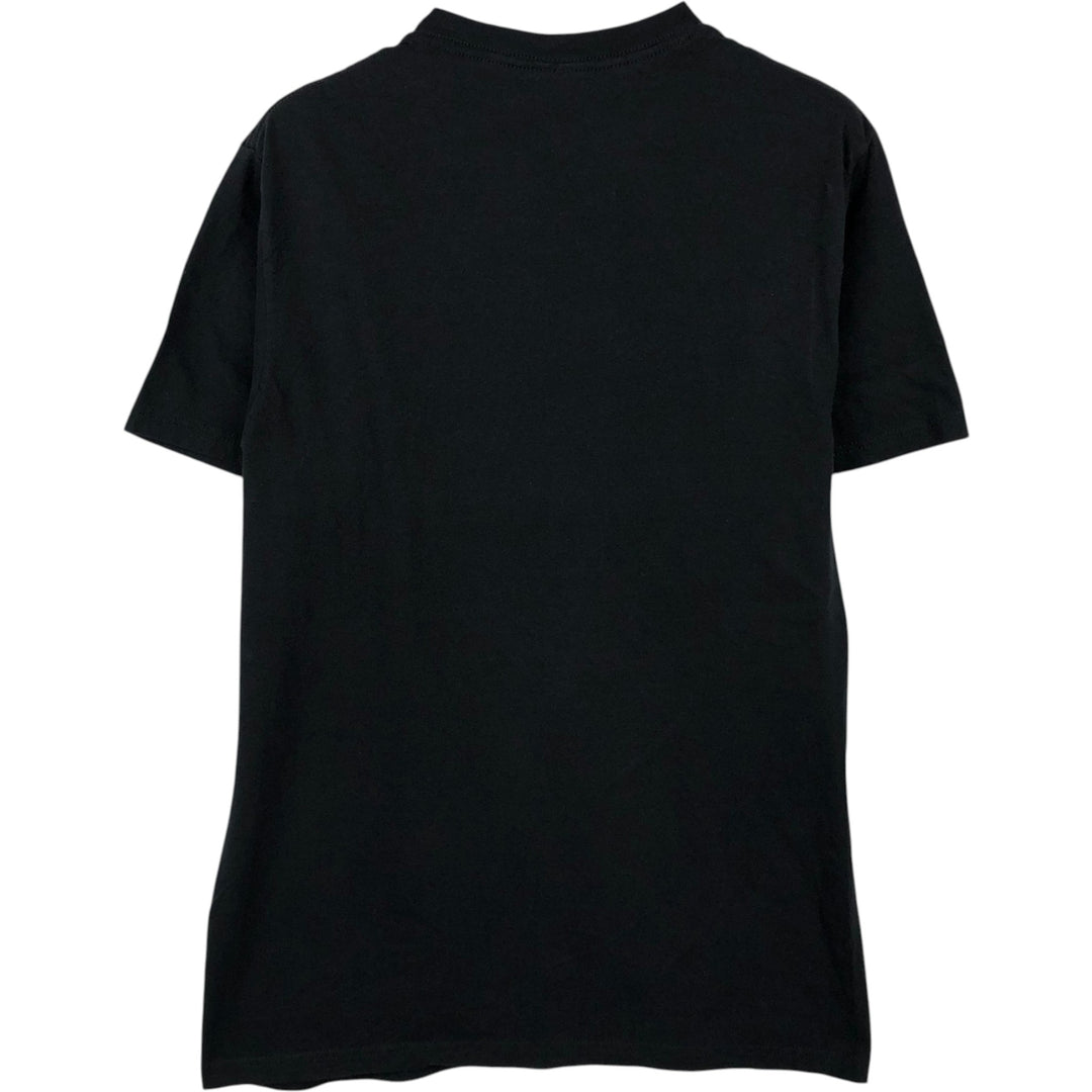 BLEACH Ichigo Kurosaki Anime Character Print T-Shirt Men's M Size cotton black type Vintage Second Hand