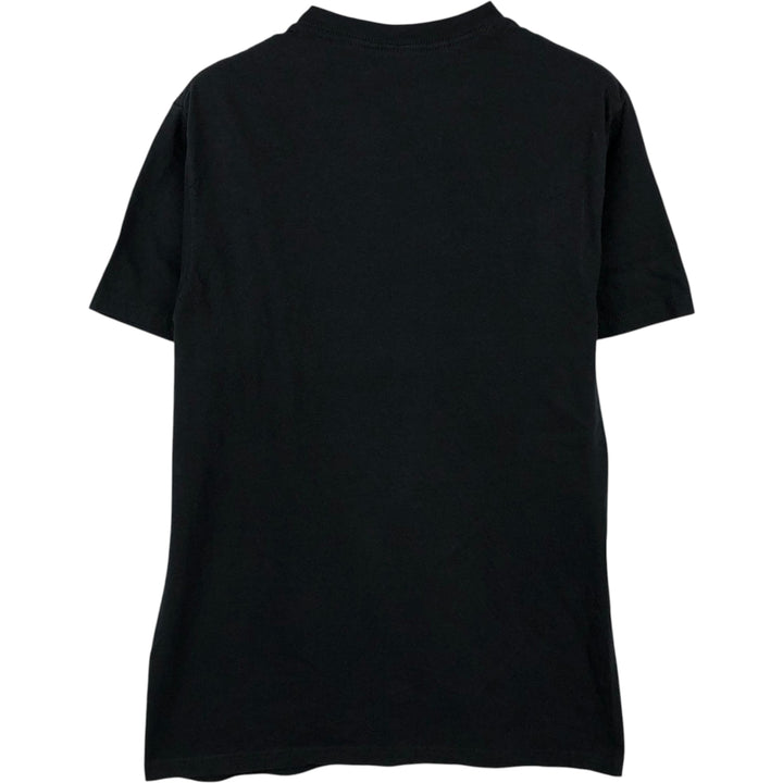 BLEACH Ichigo Kurosaki Anime Character Print T-Shirt Men's M Size cotton black type Vintage Second Hand