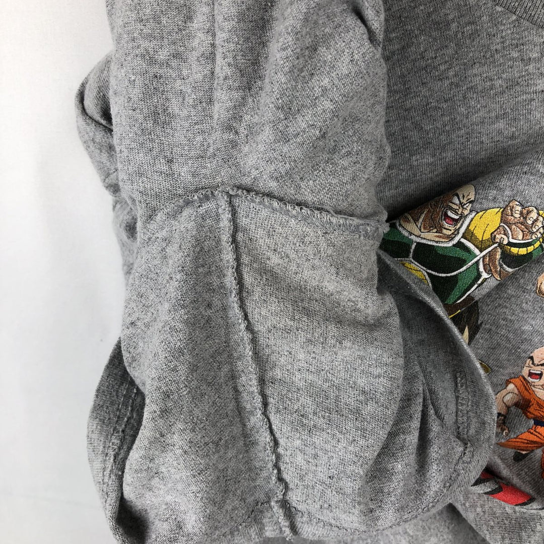 DRAGONBALL Z Dragon Ball Z Anime Character Print T-Shirt Men's XL cotton gray type Vintage Second Hand