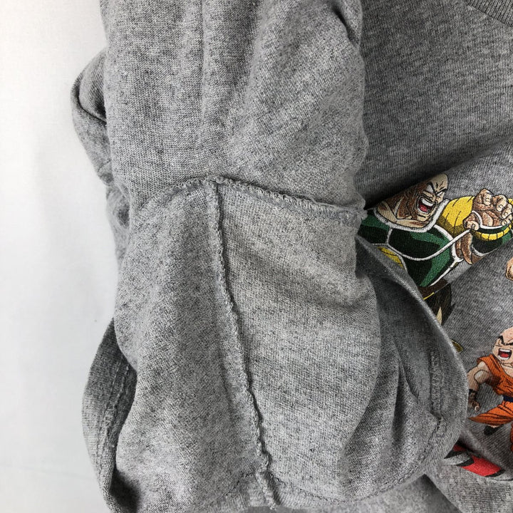 DRAGONBALL Z Dragon Ball Z Anime Character Print T-Shirt Men's XL cotton gray type Vintage Second Hand