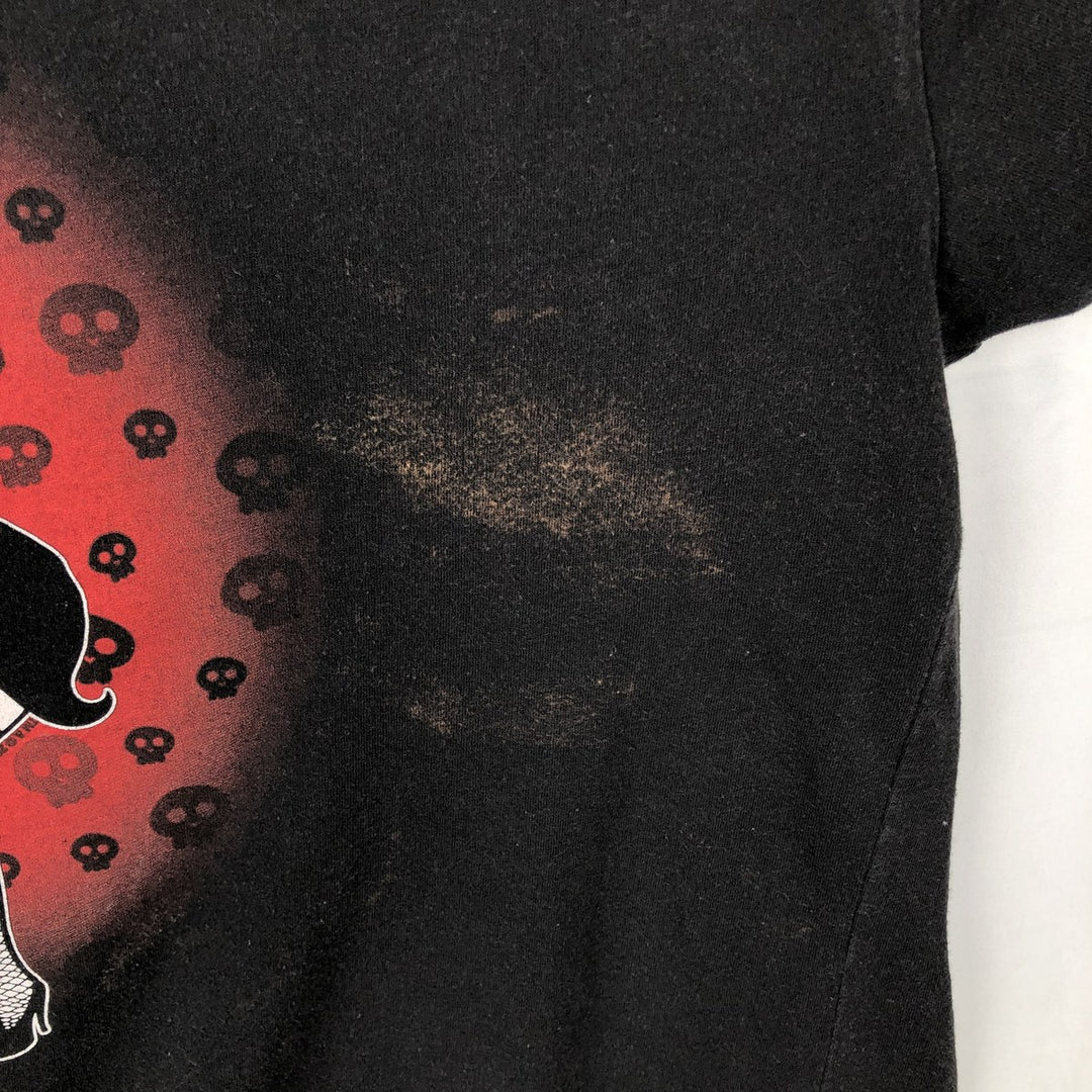 Brisco Brands BETTY BOOP Character Print T-Shirt (Men's XL equivalent) cotton black type Vintage Second Hand