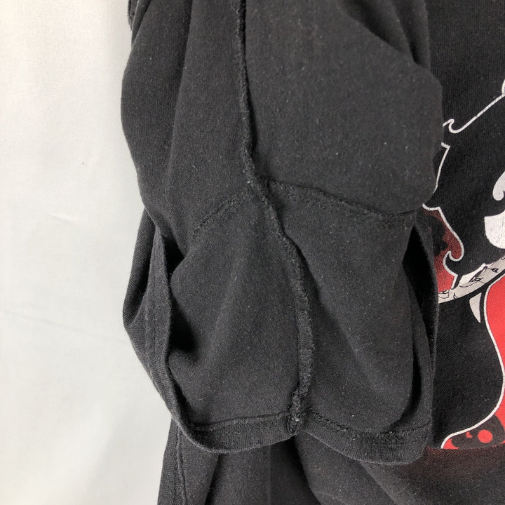 Brisco Brands BETTY BOOP Character Print T-Shirt (Men's XL equivalent) cotton black type Vintage Second Hand