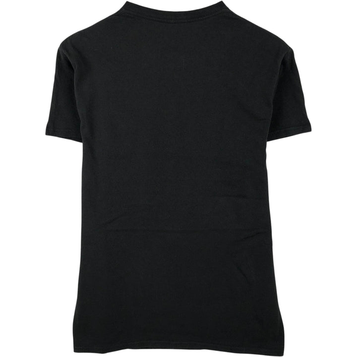THE NIGHTMARE BEFORE CHRISTMAS Character Print T-Shirt (Men's Size M) cotton black type Vintage Second Hand