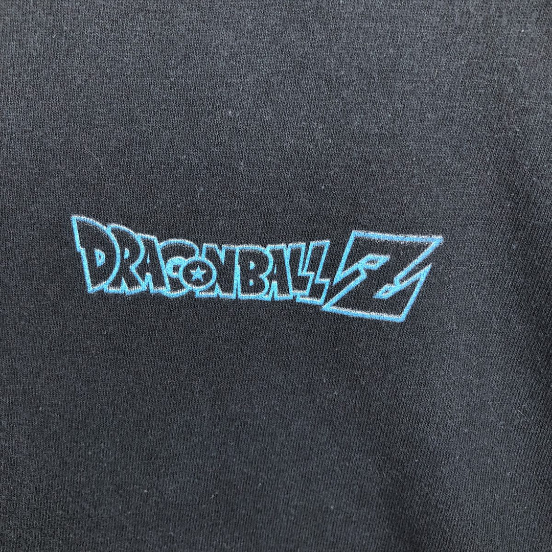 DRAGONBALL Z Dragon Ball Z Anime Character Print T-Shirt Men's XL cotton black type Vintage Second Hand