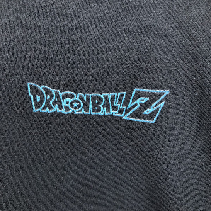 DRAGONBALL Z Dragon Ball Z Anime Character Print T-Shirt Men's XL cotton black type Vintage Second Hand