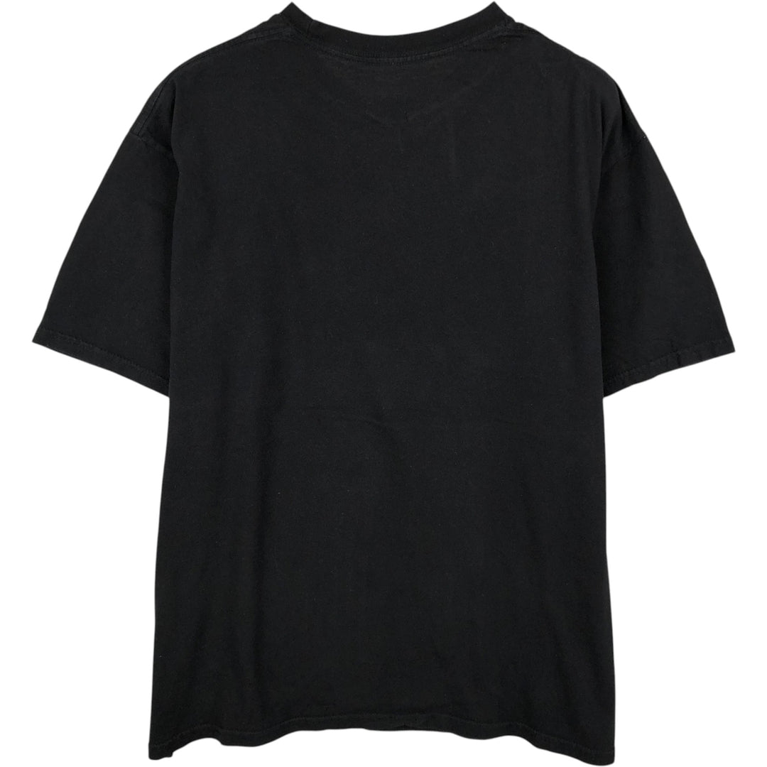 Jujutsu Kaisen anime character print T-shirt, men's size XL. cotton black type Vintage Second Hand