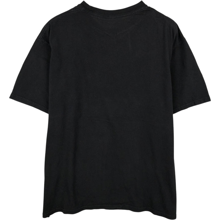 Jujutsu Kaisen anime character print T-shirt, men's size XL. cotton black type Vintage Second Hand