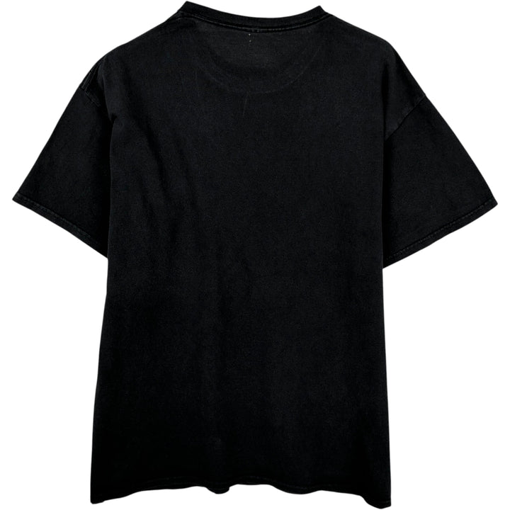 2000'S NARUTO SHIPPUDEN Naruto Shippuden Uchiha Itachi Anime Character Print T-Shirt Men's Size L cotton black type Vintage Second Hand