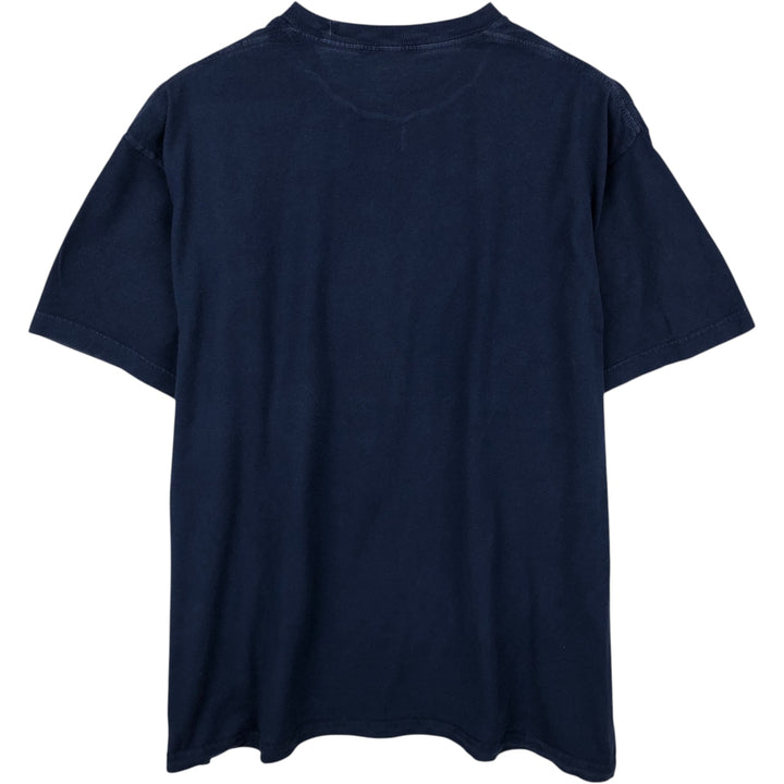 INUYASHA Inuyasha Anime Character Print T-Shirt, Men's XL cotton navy blue type Vintage Second Hand