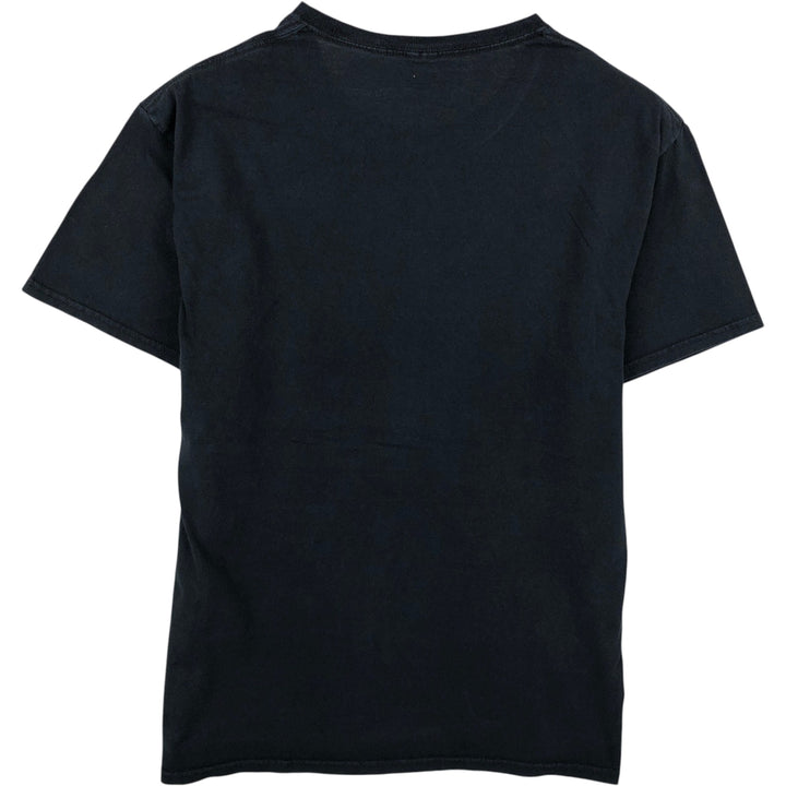 DEATH NOTE Anime Character Print T-Shirt Men's M Size cotton black type Vintage Second Hand