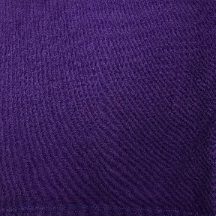 90'S MICKEY, INC. GOOFY character print T-shirt, Made in USA, Men's XL equivalent, Vintage cotton purple type Vintage Second Hand