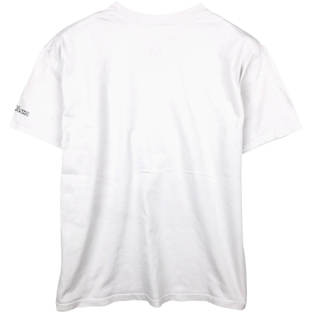 2000'S INUYASHA Kagome Higurashi Anime Character Print T-Shirt (Men's Size M) unclear white type Vintage Second Hand
