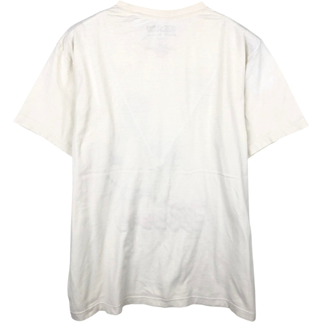 COWBOY BEEBOP Cowboy Bebop Anime Character Print T-shirt Men's L size cotton white type Vintage Second Hand