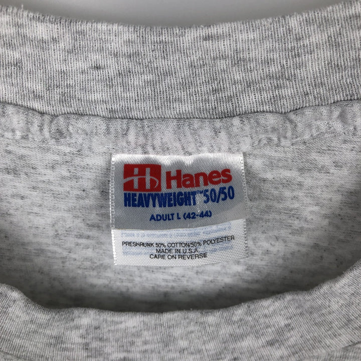 90's Hanes Heavyweight 50 cotton white type Vintage Second Hand