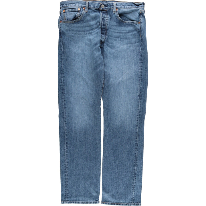 Levi's 501 straight denim pants for men, size W37 cotton blue type Vintage Second Hand