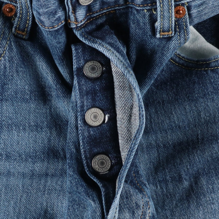 Levi's 501 straight denim pants for men, size W37 cotton blue type Vintage Second Hand