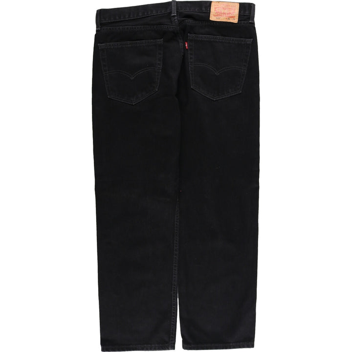 Levi's 505 Black Denim Tapered Denim Pants Men's W38 equivalent / eaa474771