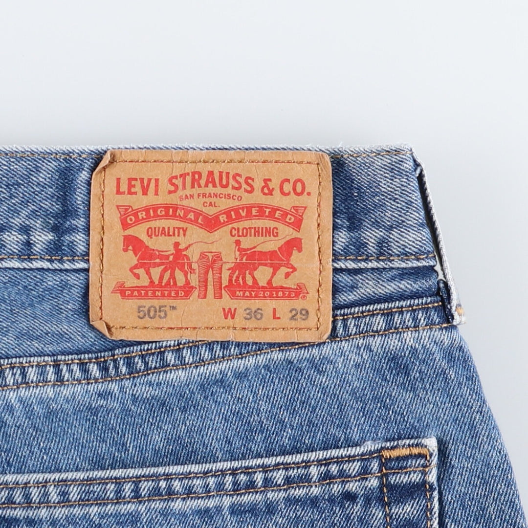 Levi's 505 tapered denim pants for men, size W37 / eaa474777