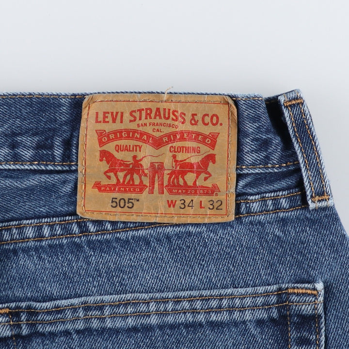 Levi's 505 tapered denim pants for men, size W36 / eaa474785