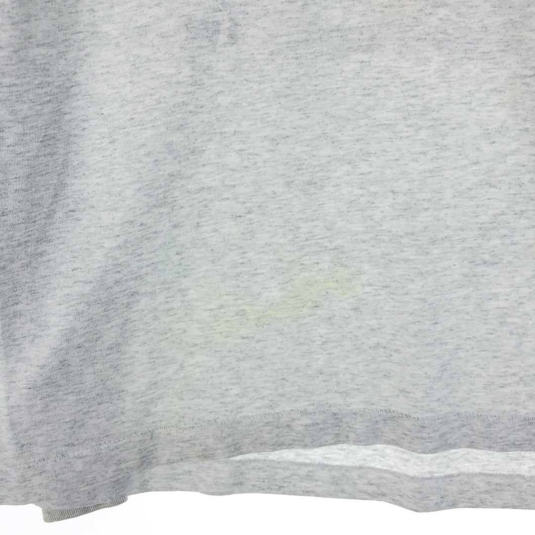 90'S Fruit of the Loom Back Print Long Sleeve T-Shirt Made in USA Men's Size L Vintage /eaa474852