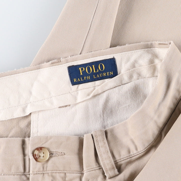 Ralph Lauren POLO RALPH LAUREN Chino Pants Men's W35 equivalent cotton Beige type Vintage Second Hand