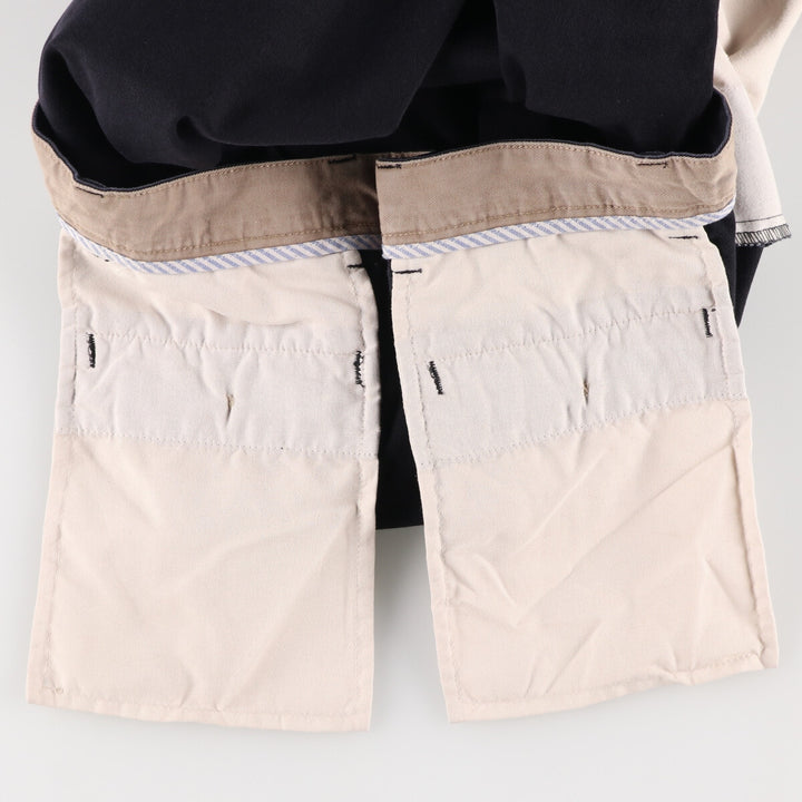 Vintage 90'S Tommy Hilfiger Two-pleat Chino Pants, Men's, Size W31 cotton navy blue type Vintage Second Hand