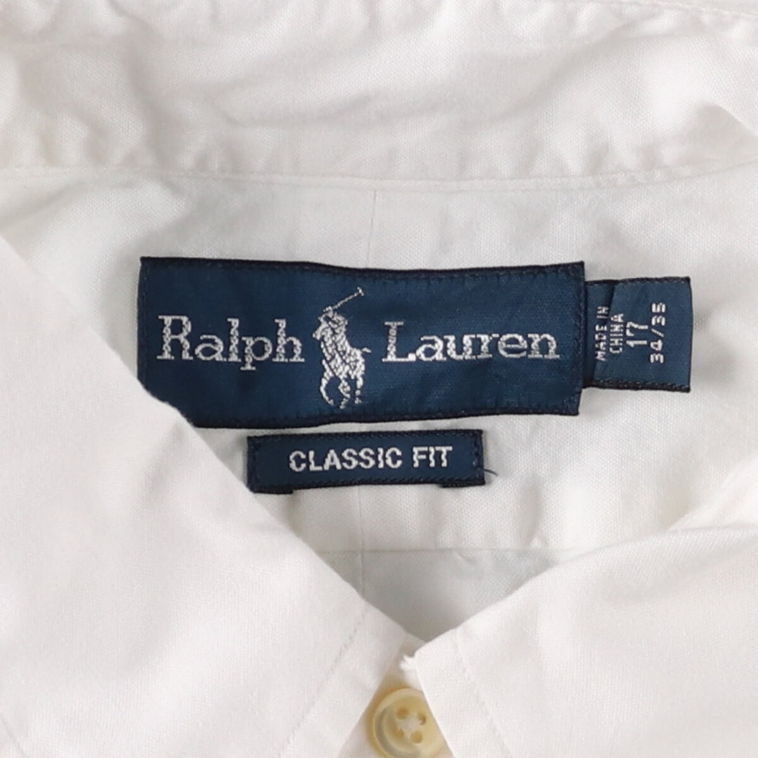 Ralph Lauren Classic Fit Long Sleeve Button Down Shirt Men's XL /eaa474889