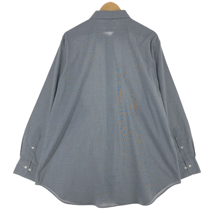 Ralph Lauren ANDREW Houndstooth Pattern Long Sleeve Cotton Check Shirt Men's XL / eaa474901